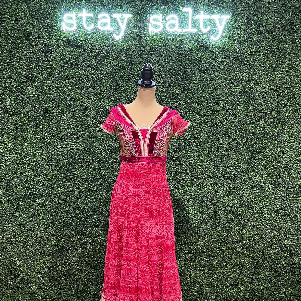 Pink Jasmine Indian Lehenga